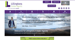 Desktop Screenshot of lillingtons-estates.co.uk